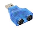  USB to 2*PS/2 (No trademark)